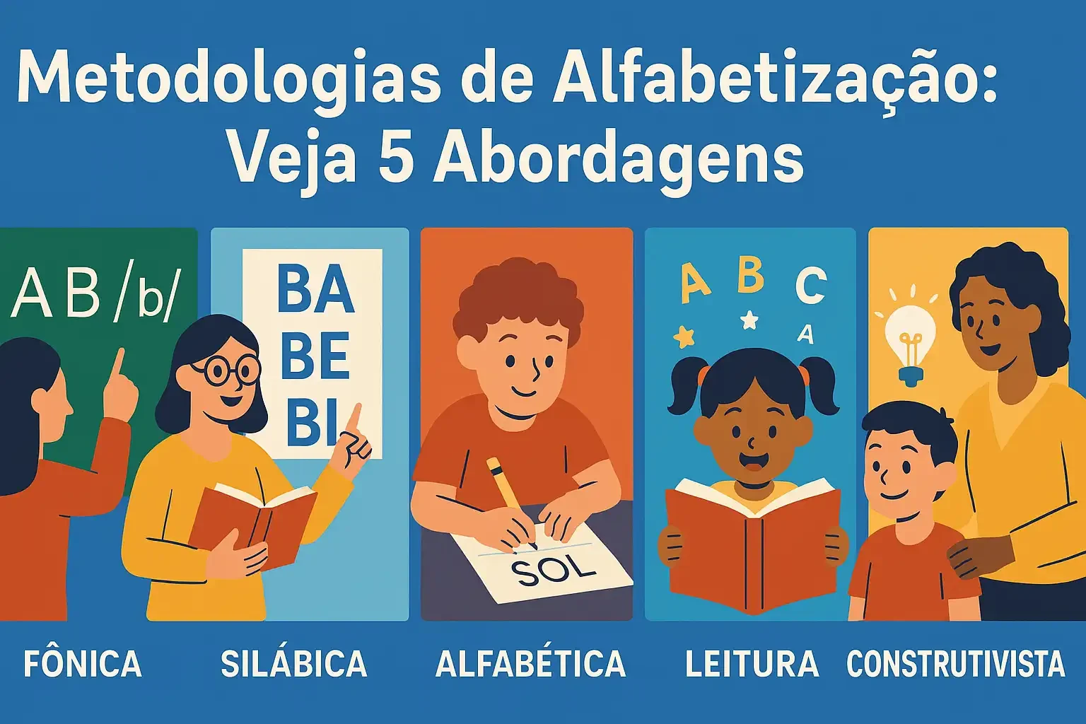 Metodologias de Alfabetização: Veja 5 Abordagens