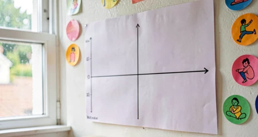 gráfico simples de preferências construído por crianças na creche