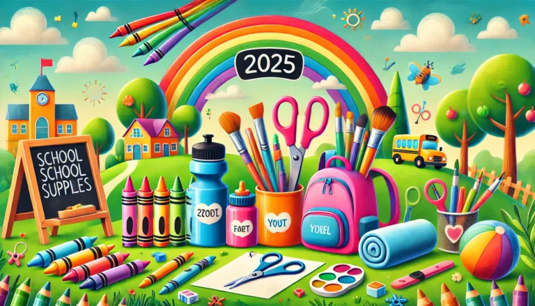 Lista de Material Escolar 2025 Educação Infantil