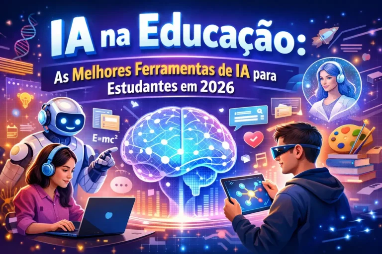 IA na Educação: As Melhores Ferramentas de IA para Estudantes em 2026